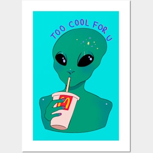 Too COOL for U Posters and Art